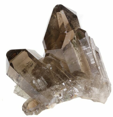 Smoky Quartz Crystal Cluster - Brazil #41995